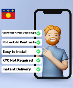 eSIM Guadeloupe - Unlimited - 30 days