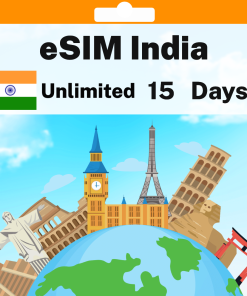 eSIM India - Unlimited - 15 days