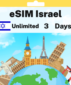 eSIM Israel - Unlimited - 3 days