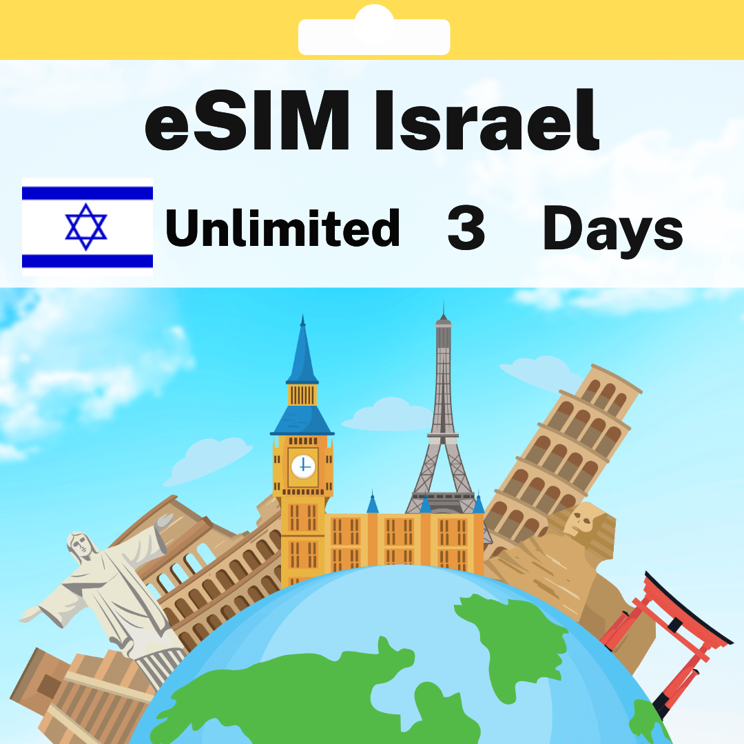 4e423fe9-c551-4490-a39a-0f5b4d98e7b2.png eSIM Israel - Unlimited - 3 days