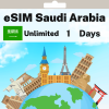eSIM Saudi Arabia - Unlimited - 1 day