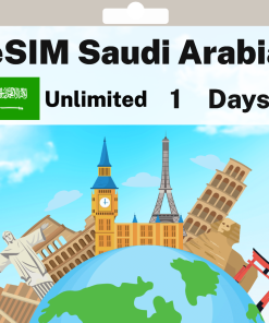 eSIM Saudi Arabia - Unlimited - 1 day