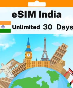 eSIM India - Unlimited - 30 days
