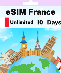 eSIM France - Unlimited - 10 days