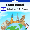 eSIM Israel - Unlimited - 10 days