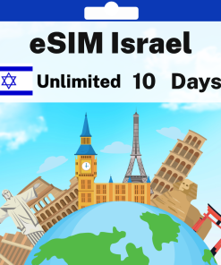 eSIM Israel - Unlimited - 10 days