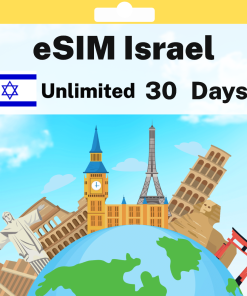 eSIM Israel - Unlimited - 30 days