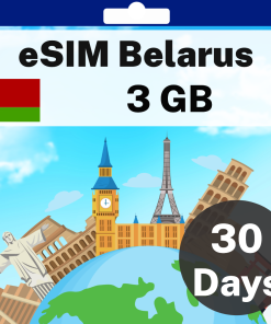 eSIM Belarus - 3 GB - 30 days