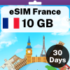 eSIM France - 10 GB - 30 days