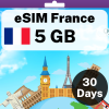 eSIM France - 5 GB - 30 days
