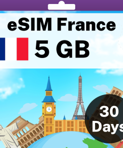 eSIM France - 5 GB - 30 days