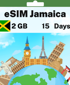 eSIM Jamaica - 2 GB - 15 days