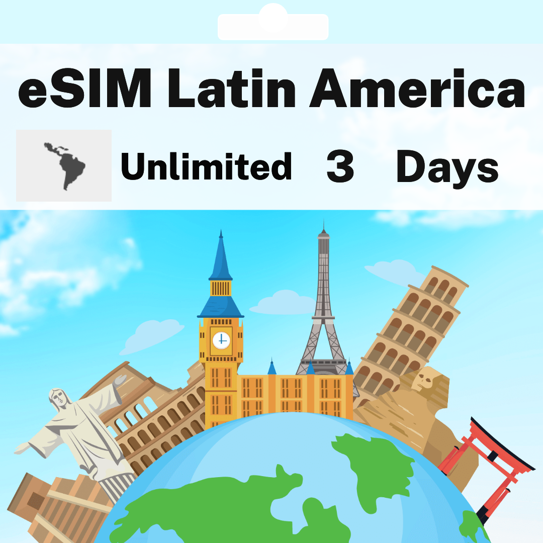 338f17d1-fd67-465e-aa70-a7b2cddf2d48.png eSIM Latin America - Unlimited - 3 days