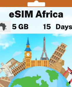 eSIM Africa - 5 GB - 15 days