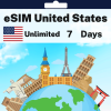 eSIM United States - Unlimited - 7 days