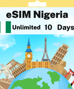 eSIM Nigeria - Unlimited - 10 days
