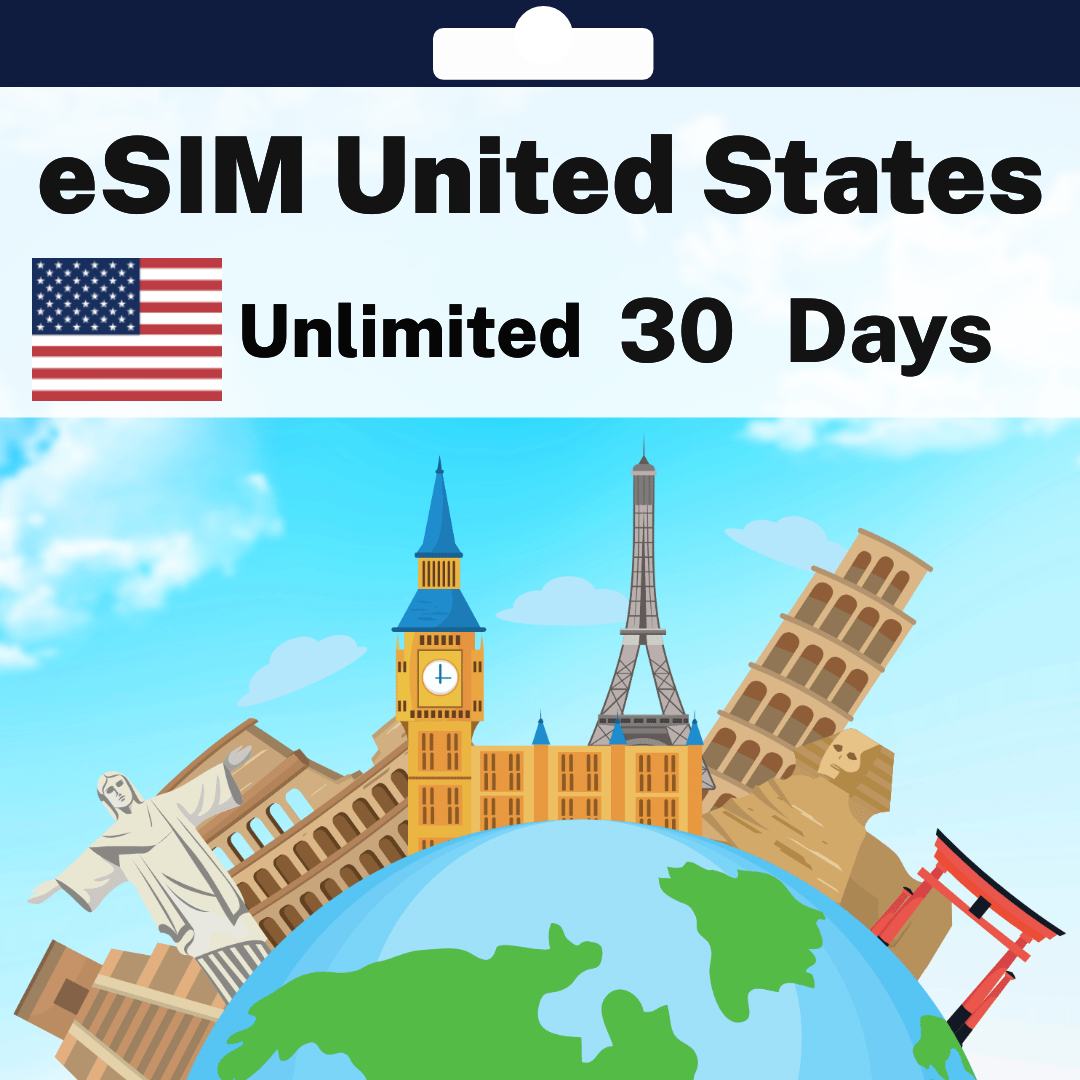5871b8bc-9913-454c-83b4-2055940d5838.png eSIM United States - Unlimited - 30 days
