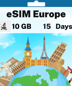 eSIM Europe - 10 GB - 15 days