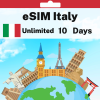 eSIM Italy - Unlimited - 10 days