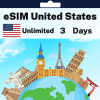 eSIM United States - Unlimited - 3 days