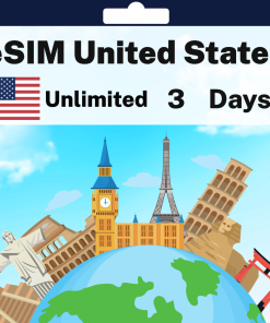 eSIM United States - Unlimited - 3 days