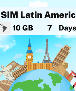 eSIM Latin America - 10 GB - 7 days
