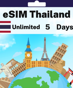 eSIM Thailand - Unlimited - 5 days
