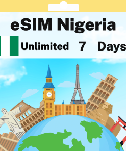eSIM Nigeria - Unlimited - 7 days