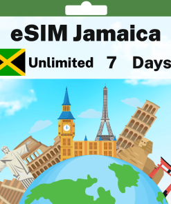 eSIM Jamaica - Unlimited - 7 days