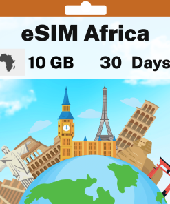eSIM Africa - 10 GB - 30 days