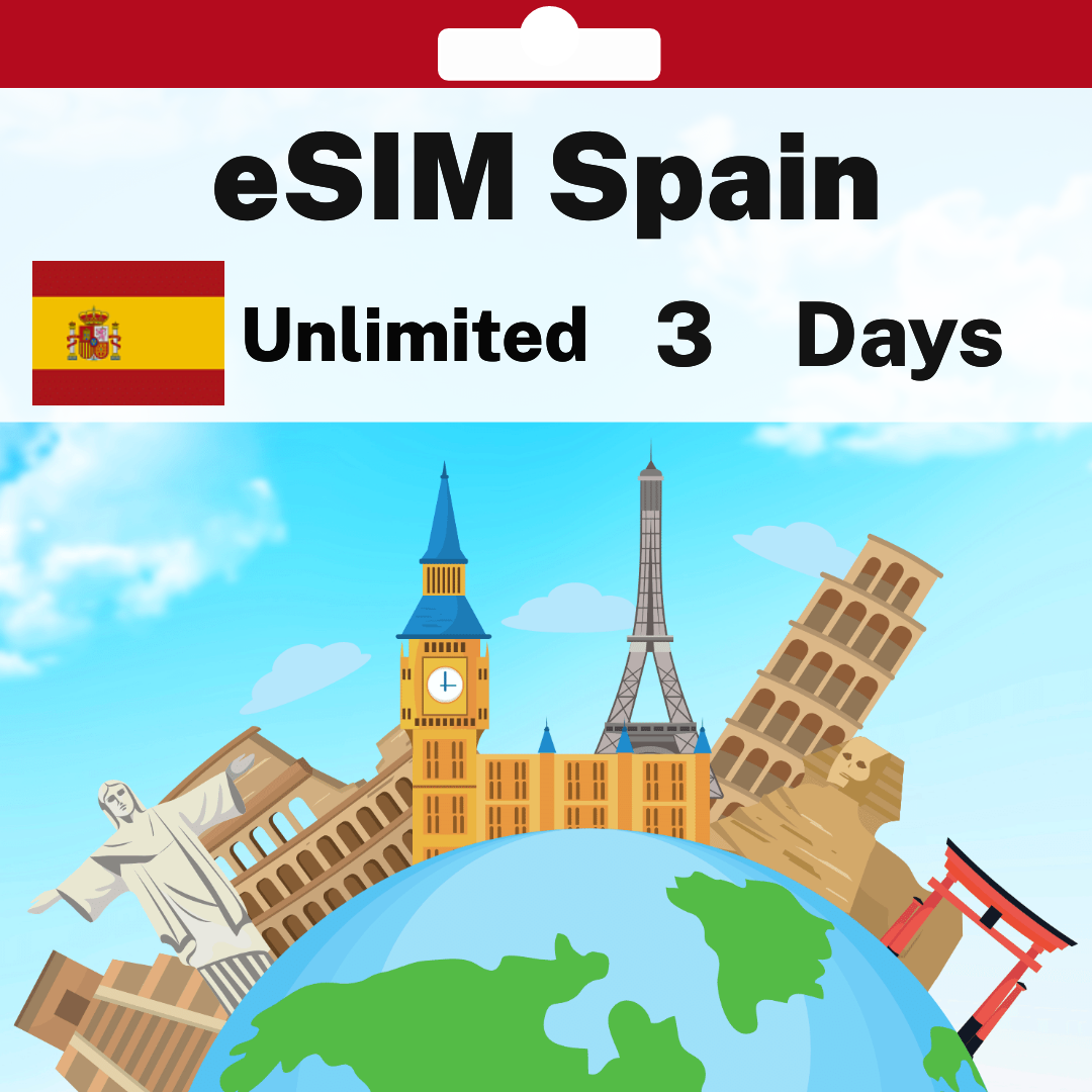 e2151a29-e15a-439c-84a5-14fb7c7d23ad.png eSIM Spain - Unlimited - 3 days