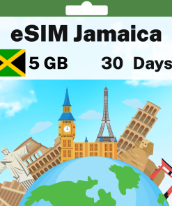 eSIM Jamaica - 5 GB - 30 days