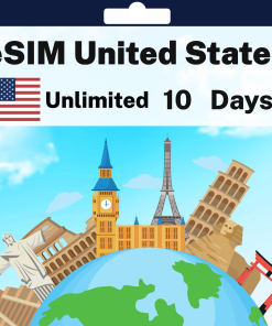 eSIM United States - Unlimited - 10 days