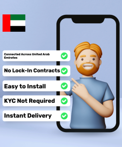 eSIM United Arab Emirates - 91 GB - 15 days