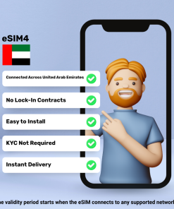 eSIM United Arab Emirates - 3 GB - 30 days